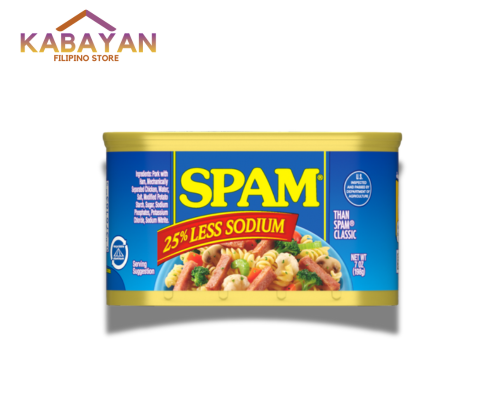 Spam 25% less sodium
